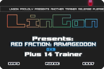 Red Faction - Armageddon: Трейнер (+14) [1.0 - DX9 & DX11] {LinGon}