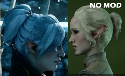 Dragon Age: Inquisition "Пышный короткий хвост для женщин (кроме кунари)"