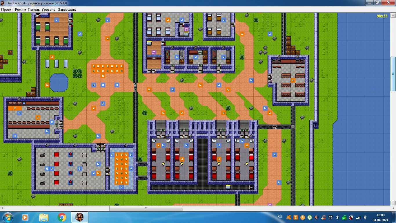 The Escapists "Карта - Center Uluro"