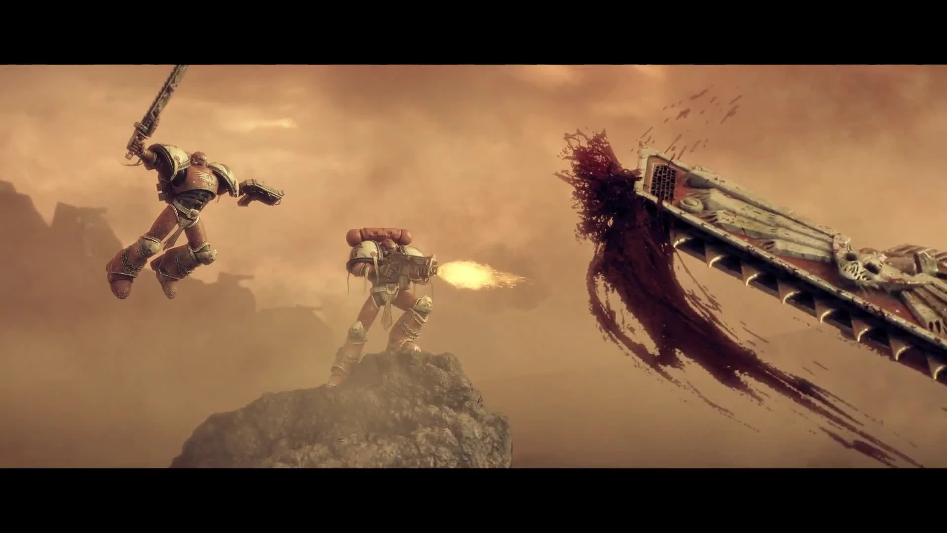 Вступительный ролик сюжетной кампании Dawn of War 3