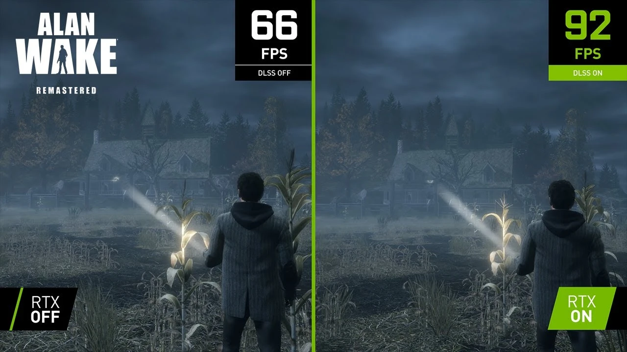 DLSS-трейлер Alan Wake Remastered