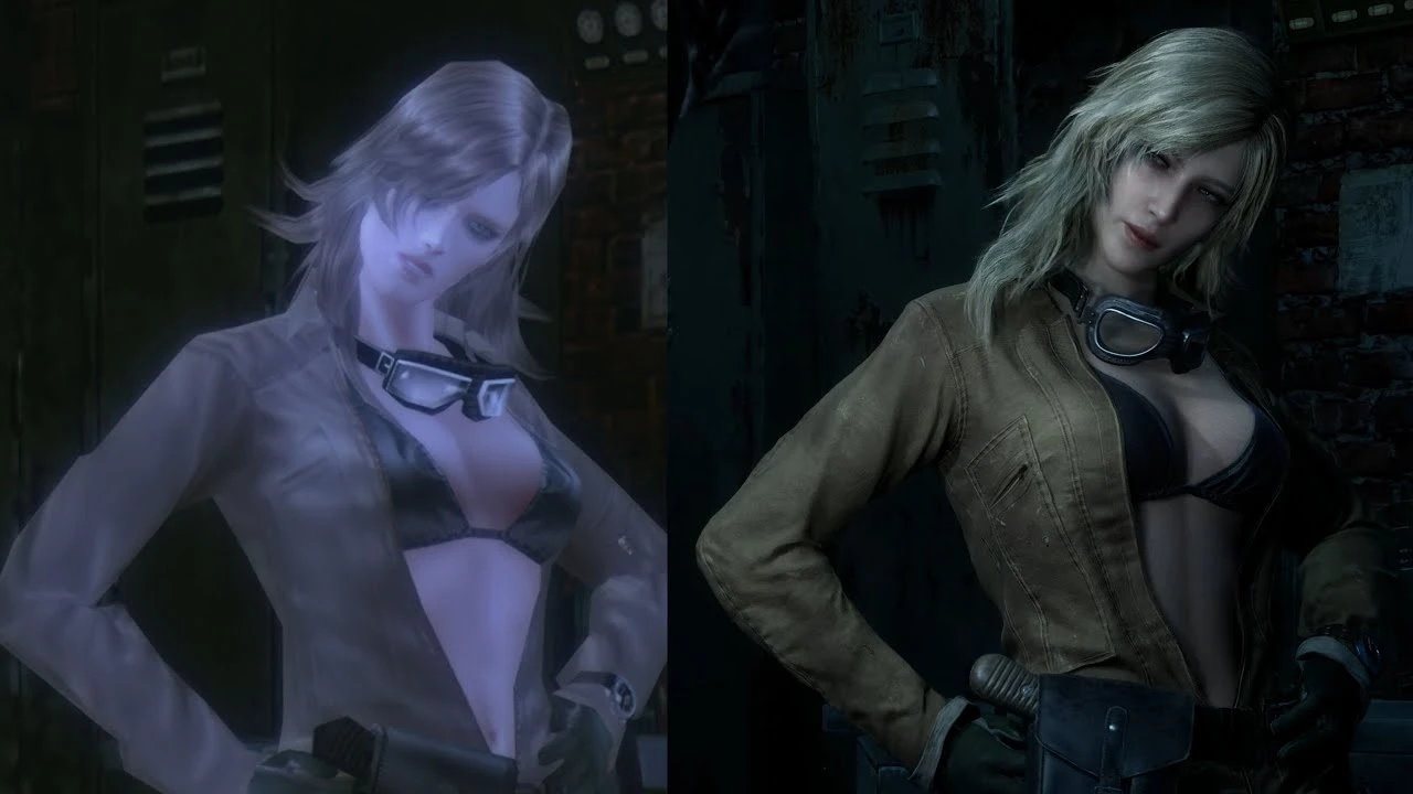 Как изменилась внешность Евы: сравнение героини в Metal Gear Solid Delta и оригинале