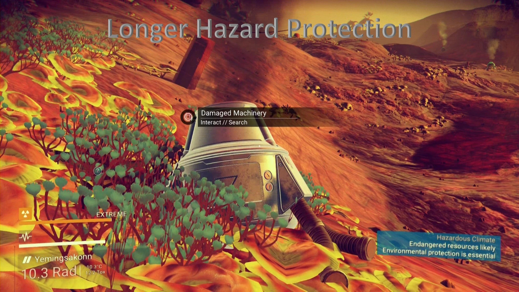 No Man's Sky "Infinite Hazard Protection"