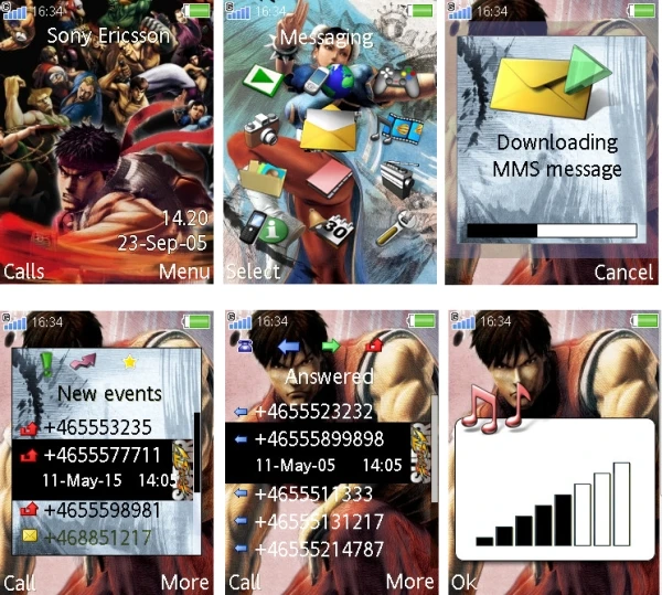 Street Fighter 4 "Theme SE 240*320"