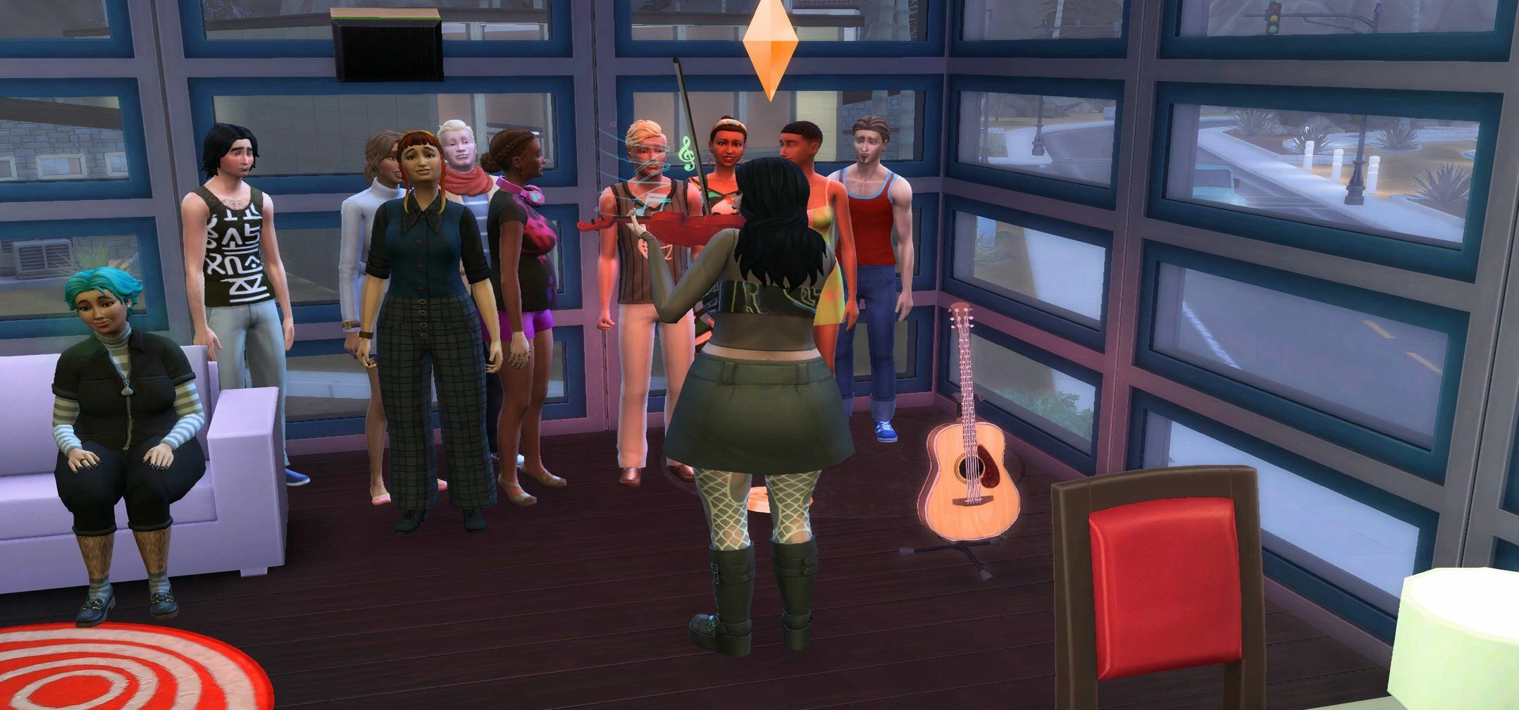 The Sims 4: как настроить музыку на радиостанциях