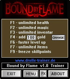 Bound by Flame: Трейнер/Trainer (+7) [1.0] {dR.oLLe}