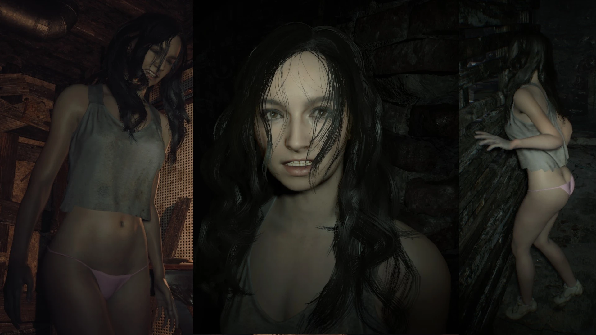 Resident Evil 7 "Мия в майке"