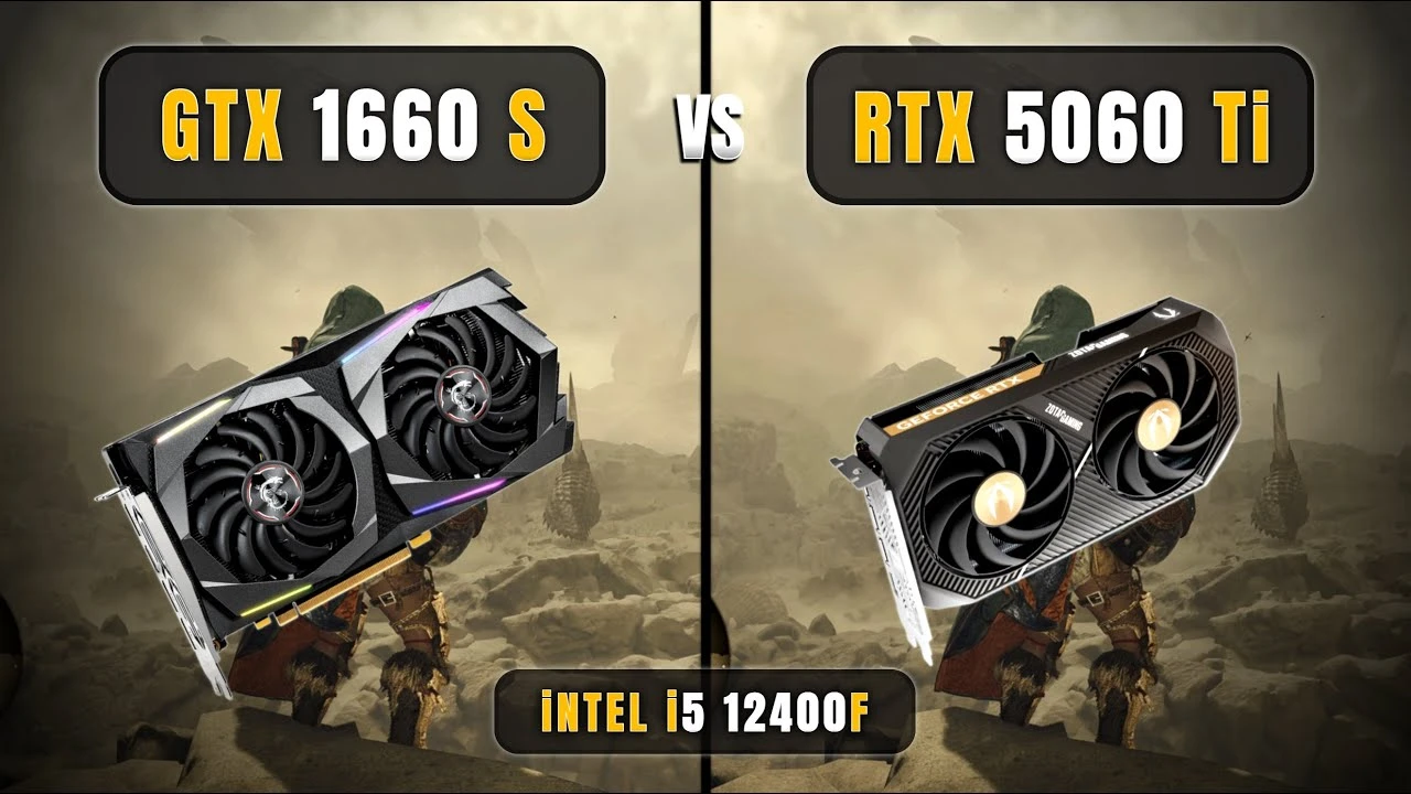 GTX 1660 Super против RTX 5060 Ti - бюджетные видеокарты в требовательных играх