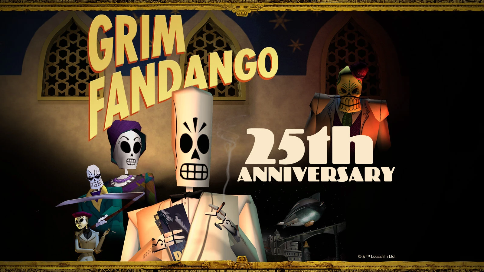 Тим Шафер и Double Fine отметили 25-летие Grim Fandango и поблагодарили поклонников за их теплые воспоминания