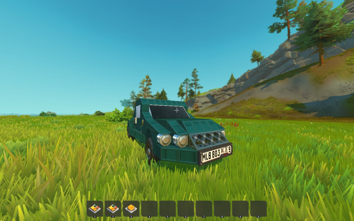 Scrap Mechanic "Автомобиль ЗУРУ-8"