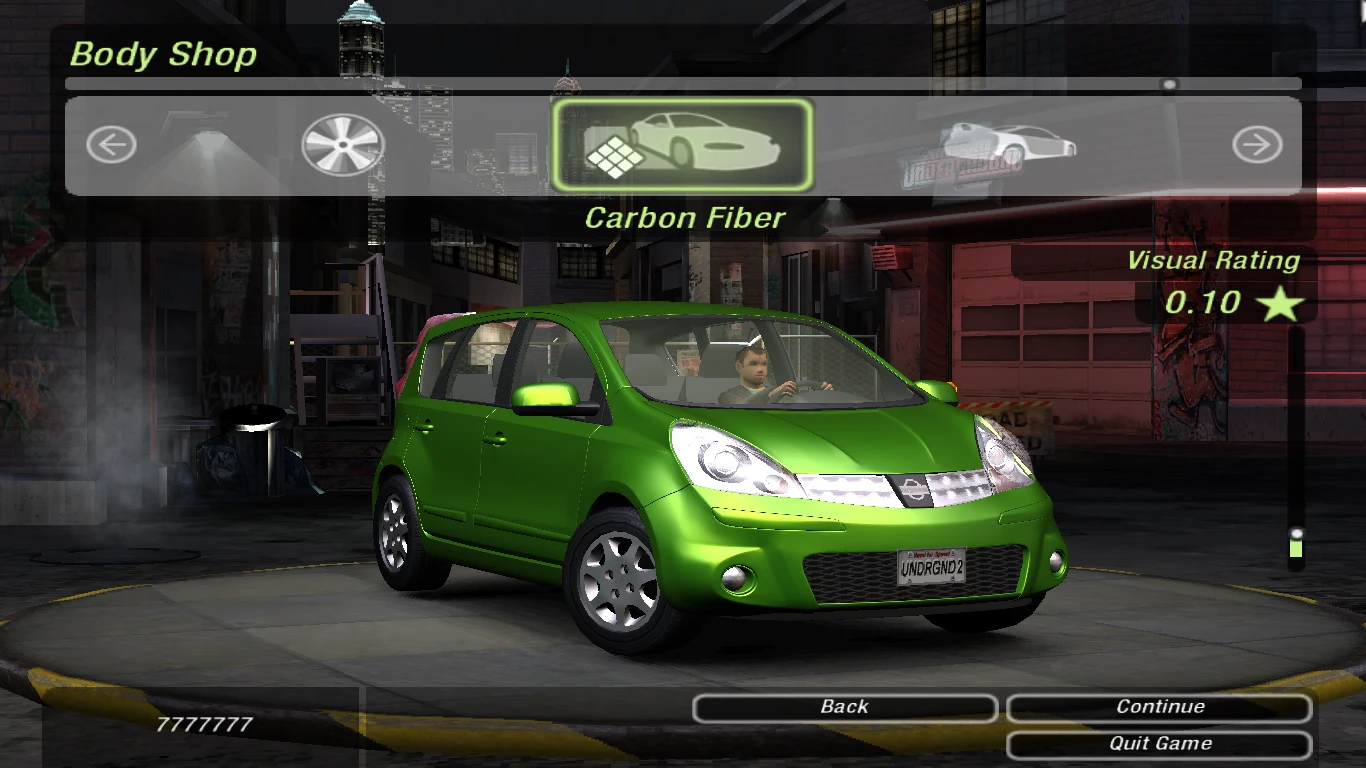 Need for Speed: Underground 2 "Nissan Note" [v2.0]