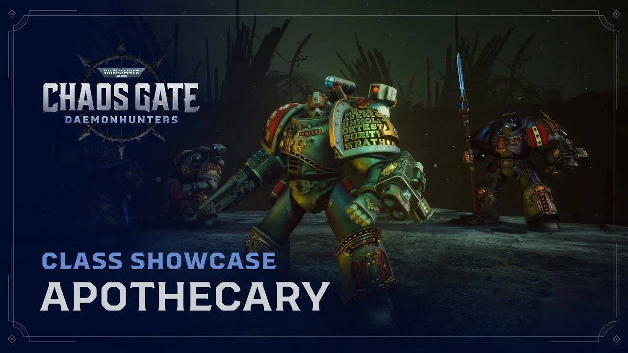 Апотекарий борется с галактической заразой в трейлере к стратегии Warhammer 40.000: Chaos Gate - Daemonhunters