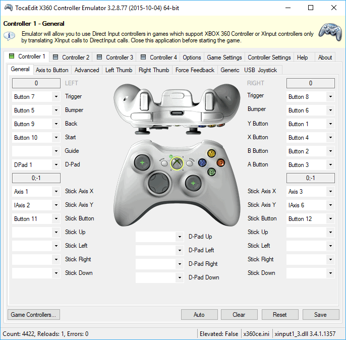 Не получается настроить кнопки на геймпаде PlayStation (DualShock)