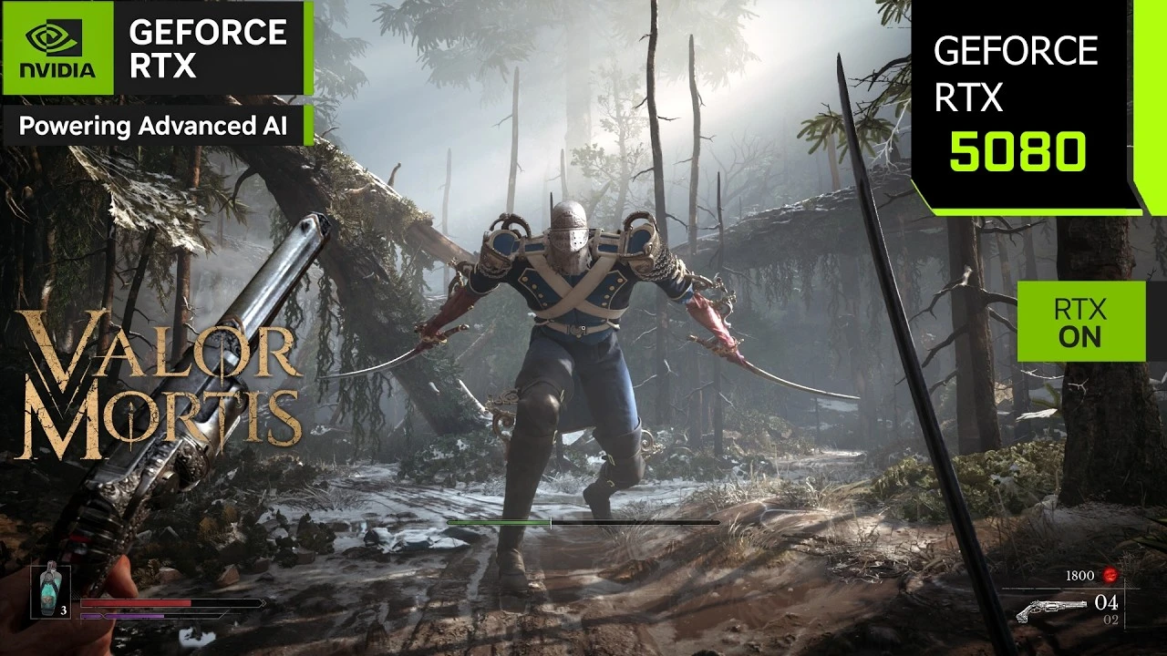 Анализ Valor Mortis на RTX 5080 - экшен на Unreal Engine 5.6 с аппаратным Lumen