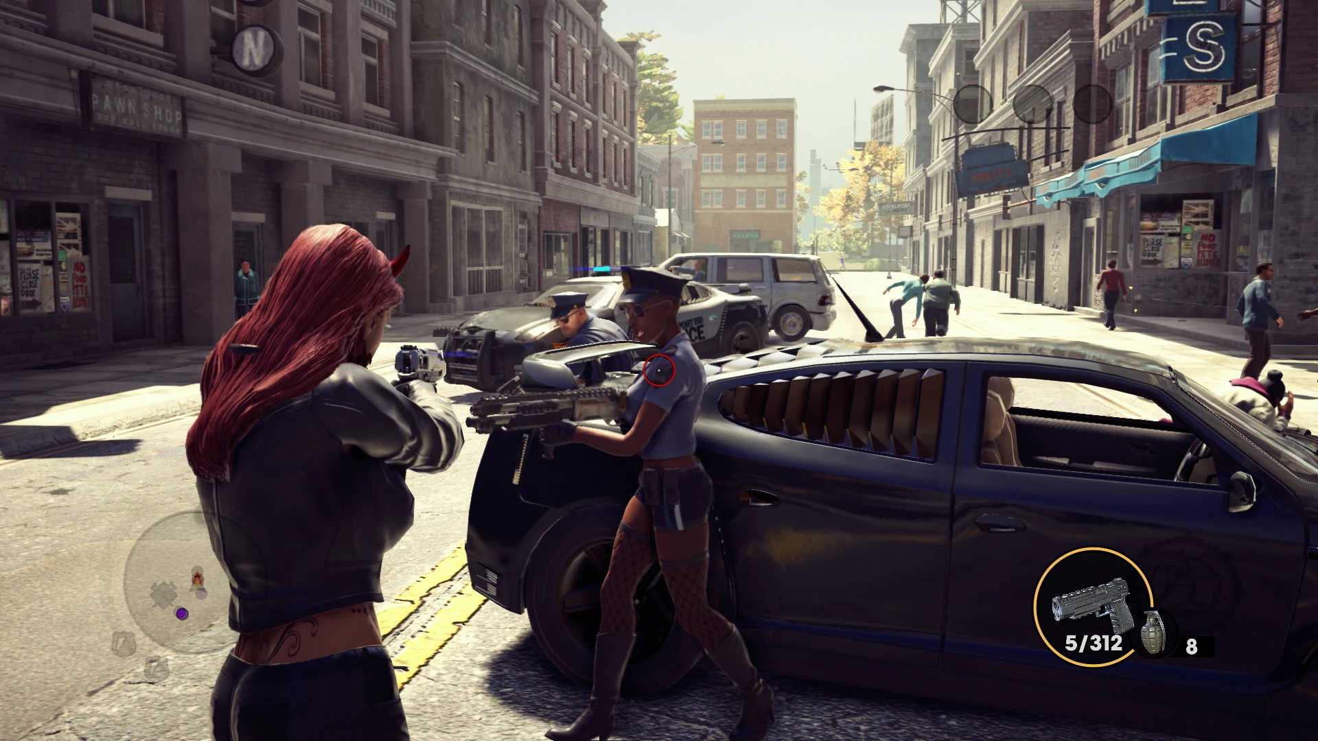 Saints Row: The Third Remastered "Female Cops"