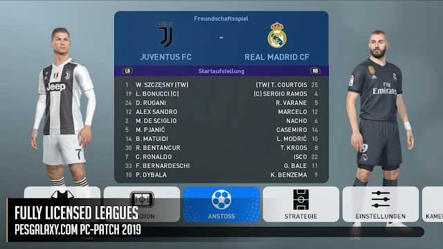 Pes 2019 "PESGalaxy Patch 1.00"