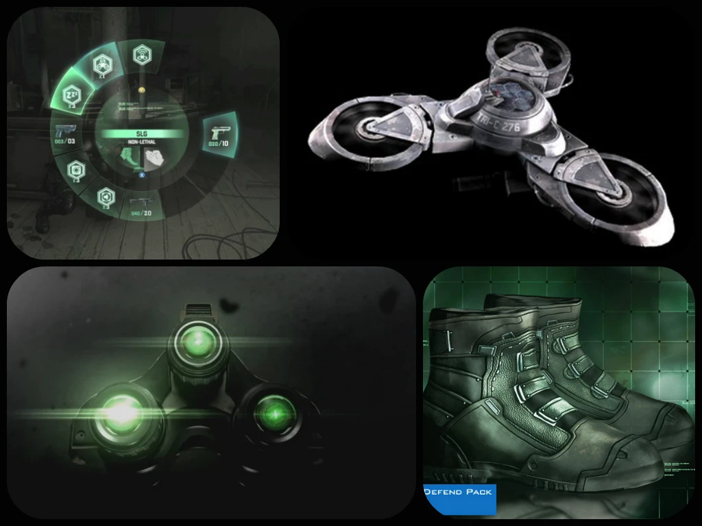 Tom Clancy's Splinter Cell: Blacklist - Снаряжение