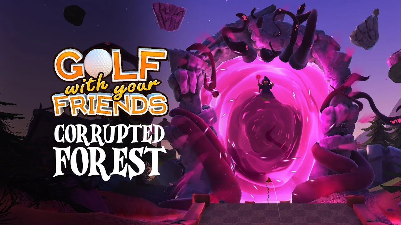 Golf With Your Friends получила дополнение The Corrupted Forest для ПК и консолей