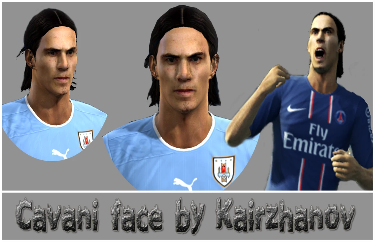 PES 2013 "Face Cavani by Kairzhanov"