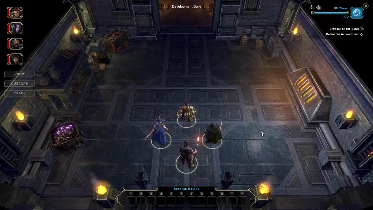 Демонстрация режима "режиссирования" приключений для других игроков в Sword Coast Legends