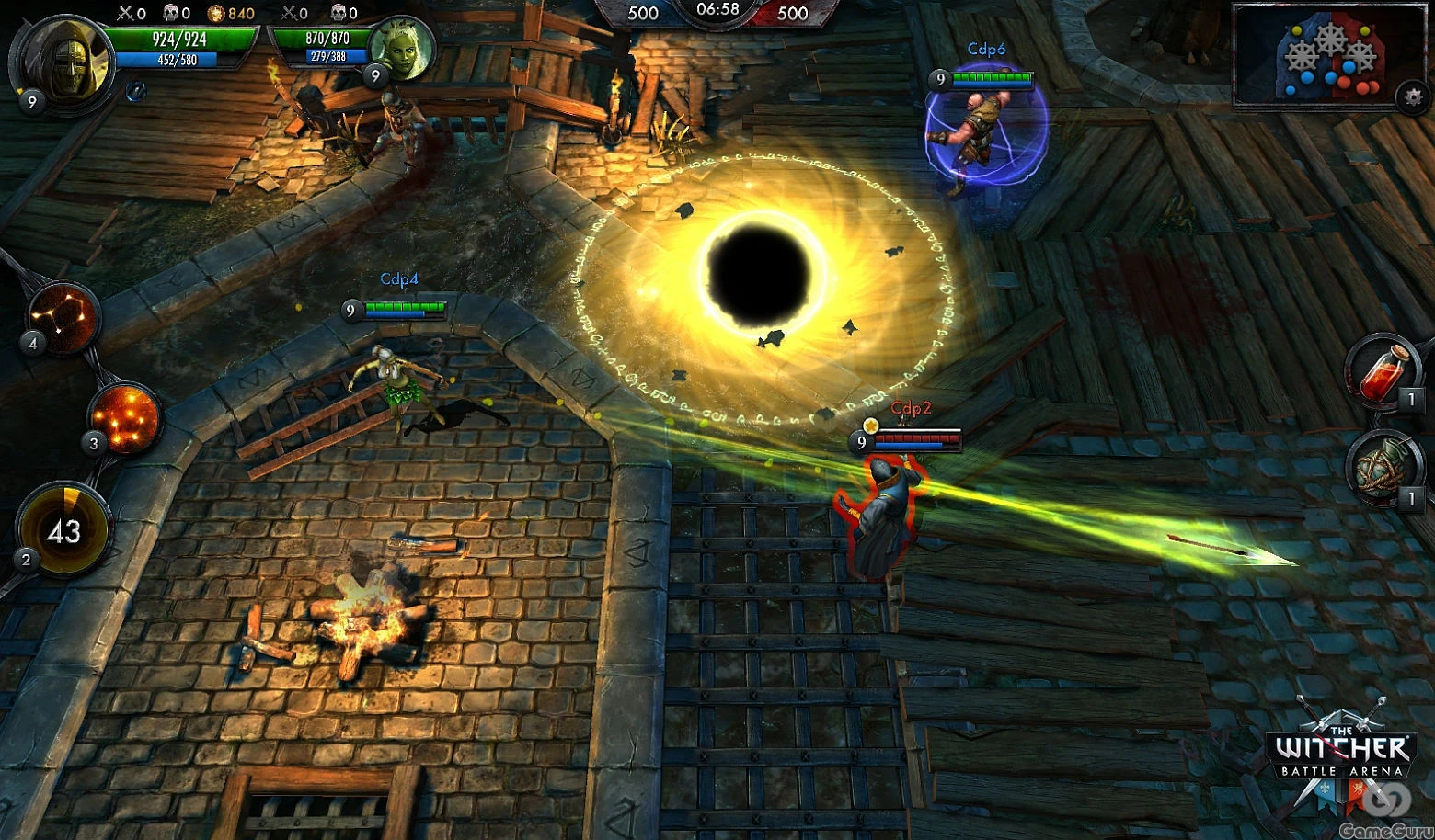 ЗБТ The Witcher Battle Arena началось