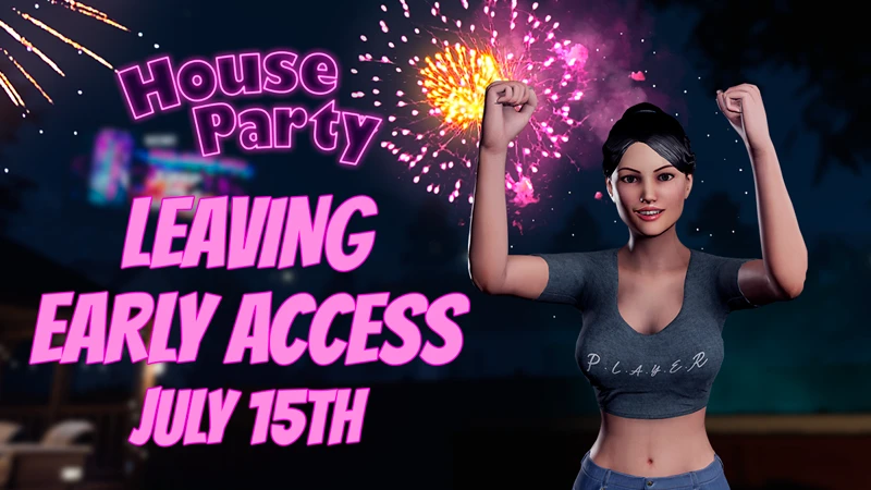 Симулятор отвязных вечеринок с постельными продолжениями House Party выходит из раннего доступа в июле!