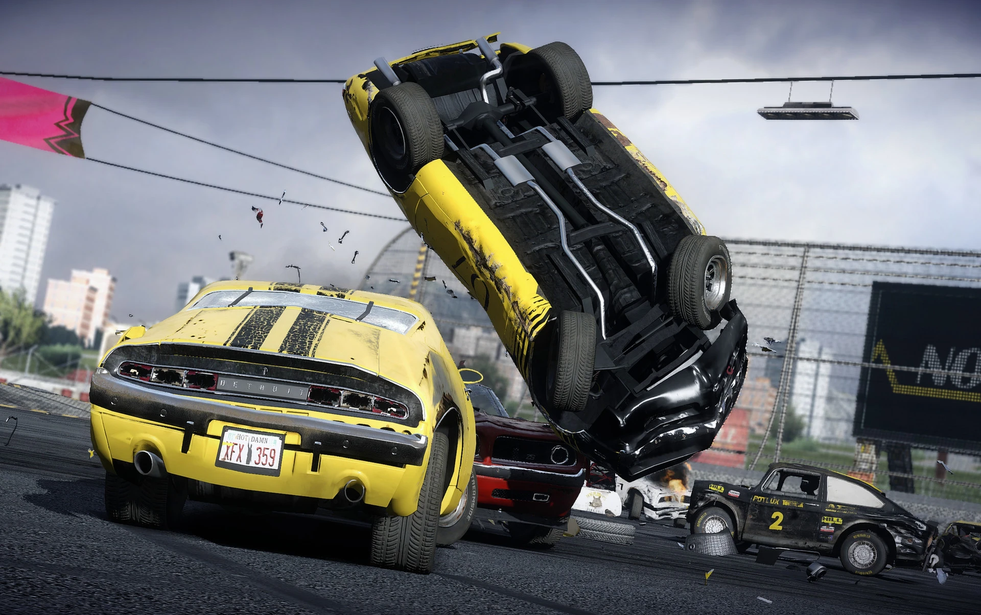 Выпущено февральское обновление для Wreckfest, добавляющее два новых трека и улучшающее игровой процесс