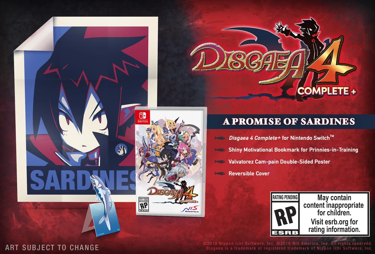 Disgaea 4 Complete+ выйдет на Switch