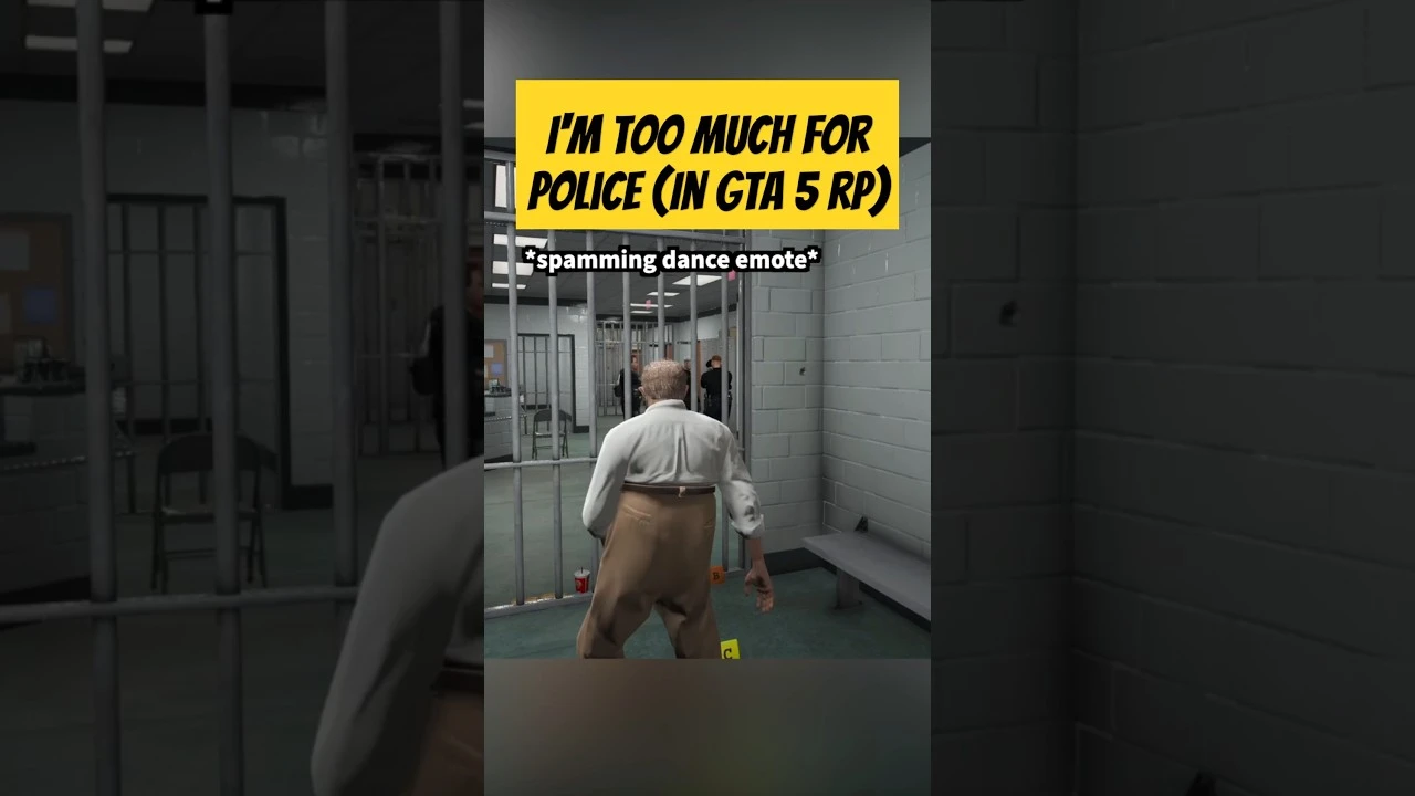 Старик просто танцует, просто очень быстро спаммит одну кнопку для его выполнения