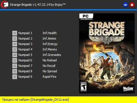 Strange Brigade: Трейнер/Trainer (+9) [v1.47.22.14] {Enjoy}
