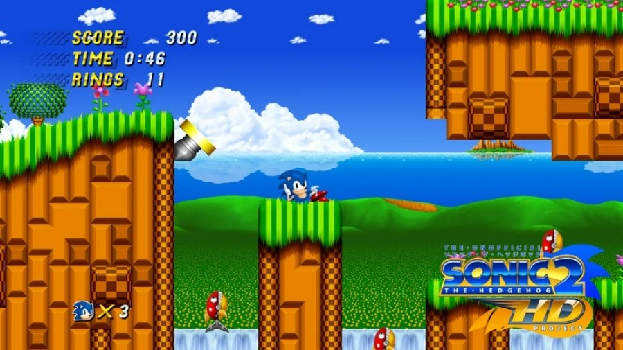 Sonic Mania "sonic the hedgehog 2 remake alpha"
