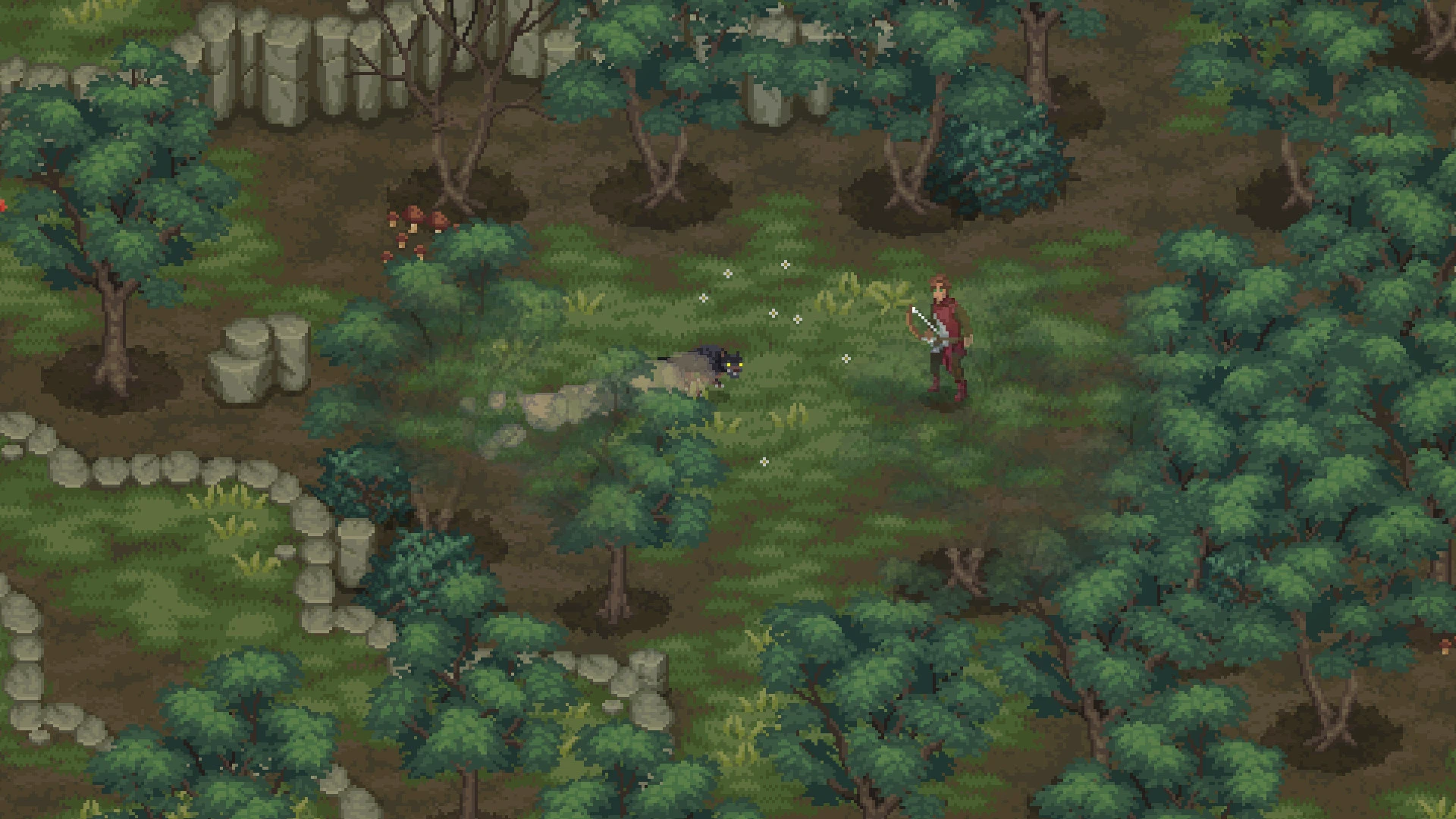 Анонсирована мрачная 2D-ролевая игра Drova - Forsaken Kin, вдохновленная серией "Готики"