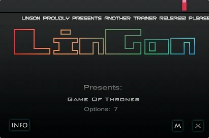 Game of Thrones: Трейнер/Trainer (+7) [1.0] {LinGon}