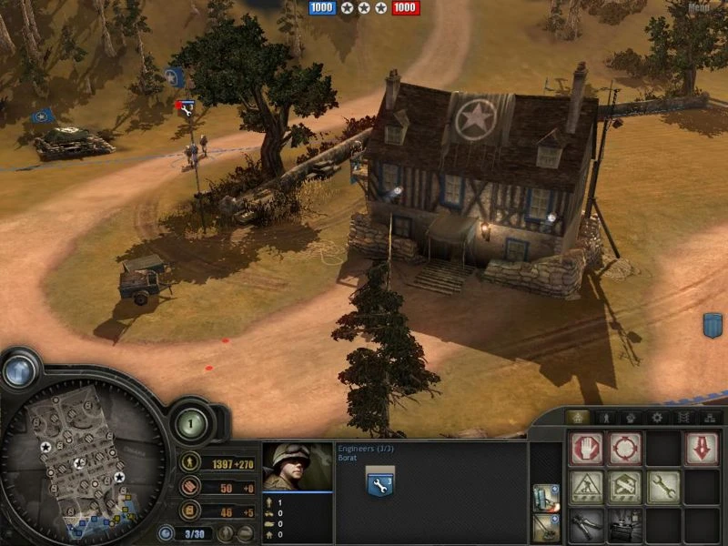 Company of Heroes: Opposing Fronts "Карта - Crossfire"