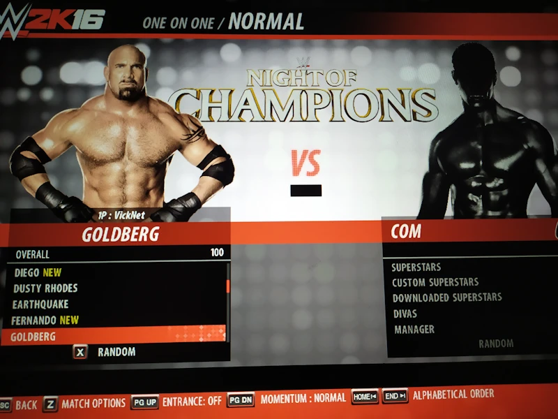WWE 2K16 ''Renders Goldberg"