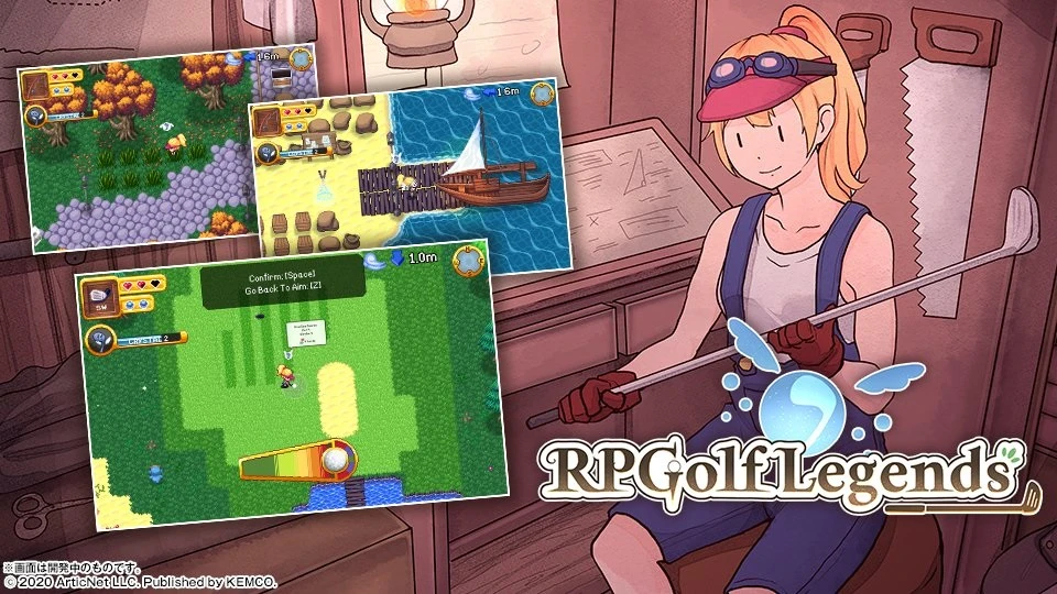 Геймплей Адвенчуры RPGolf Legends