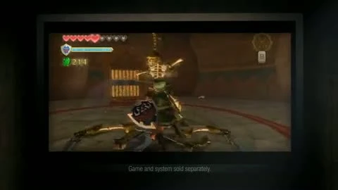 The Legend of Zelda: Skyward Sword - Рекламный ролик