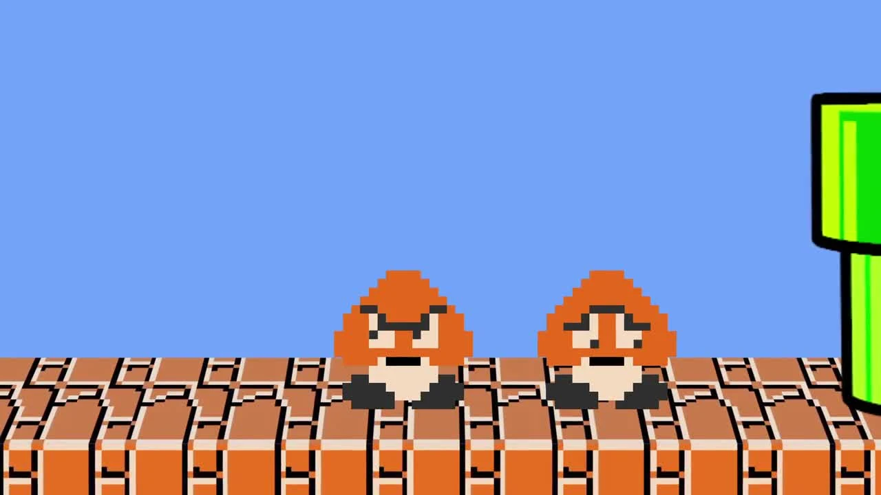 Мы в Super Mario Bros.