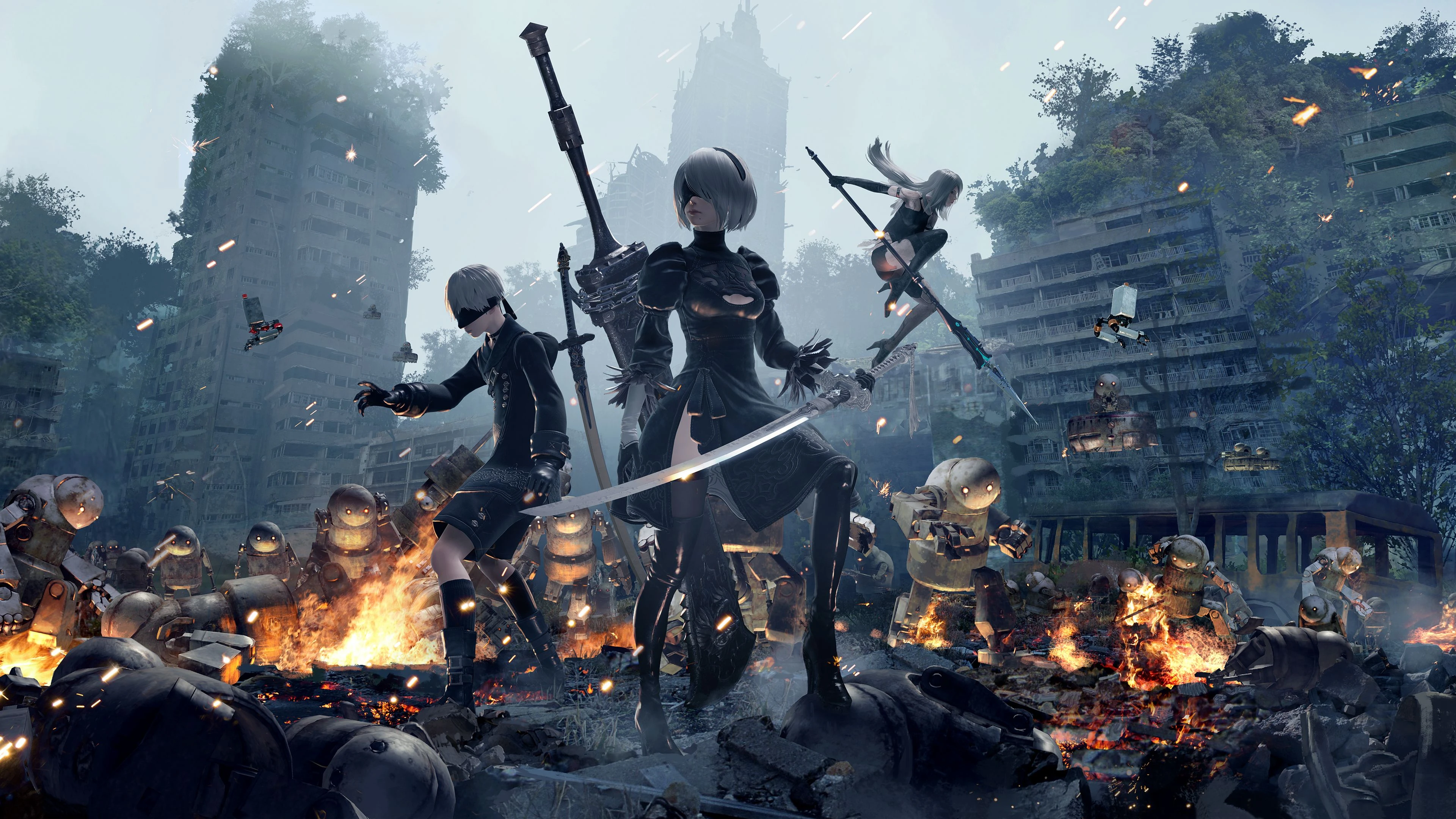 После восьми лет ожидания NieR:Automata наконец-то вышла в Саудовской Аравии