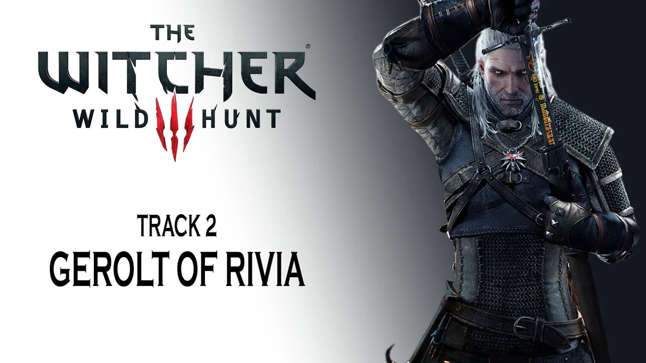The Witcher "Геральт из Ривии песня из меню TW3"
