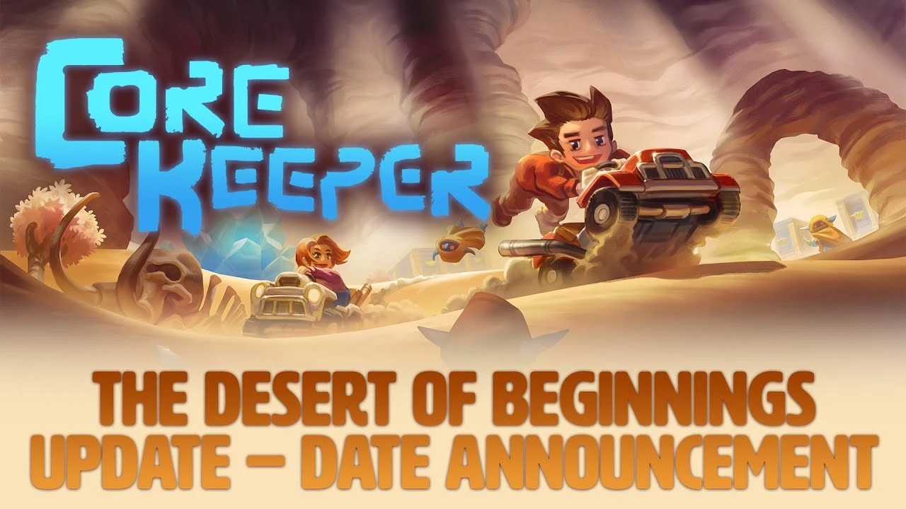 Самое крупное обновление The Desert of Beginnings для Core Keeper представит картинг