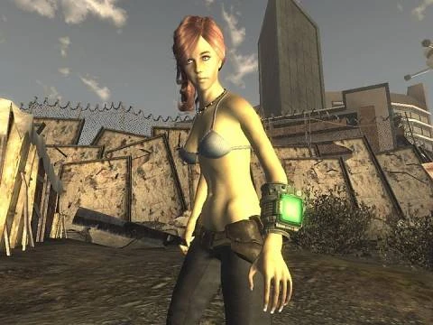Fallout: New Vegas "Type 3 Mysterious Stranger outfit"
