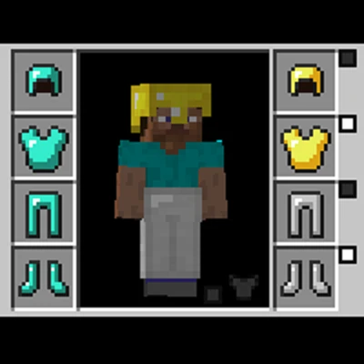 Minecraft "Cosmetic Armor Reworked"