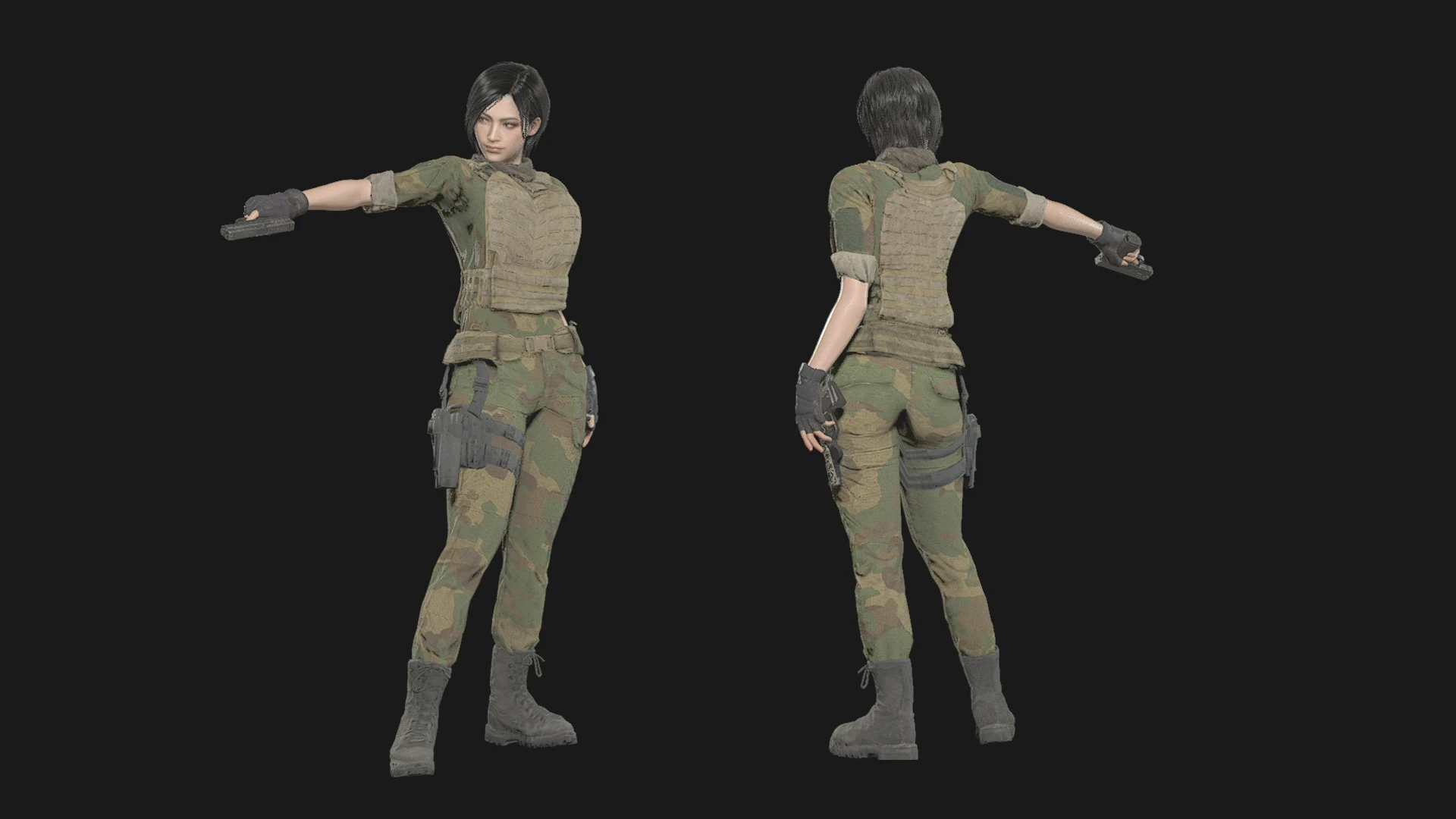 Resident Evil 4 Remake "Ада Вонг в военной форме"