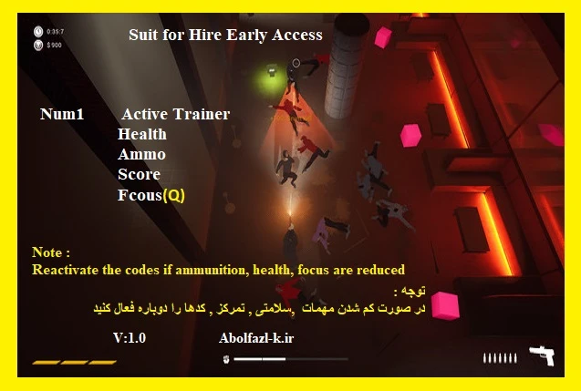 Suit for Hire: Трейнер/Trainer (+4) [EA: 1.0] {Abolfazl.k}