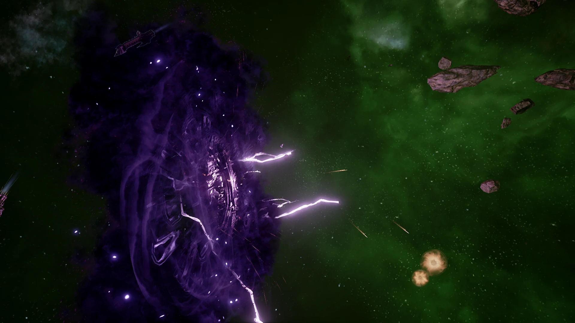 Пара минут игры в Battlefleet Gothic Armada