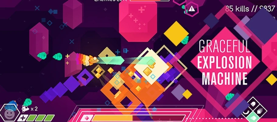 Появились видео игрового процесса Graceful Explosion Machine и Mr. Shifty