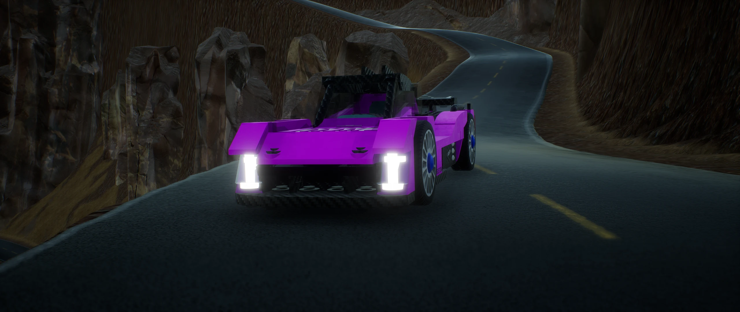 Brick Rigs "Гоночный автомобиль ERBAN HyperRacing Snail LMP1" [Legacy]