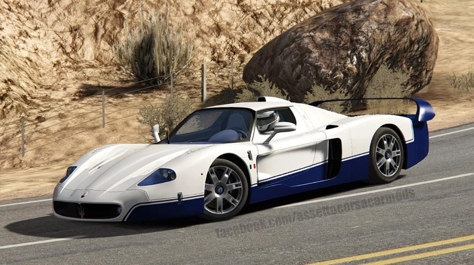 Assetto Corsa "2006 Maserati MC12 Corse for AC 1.13"