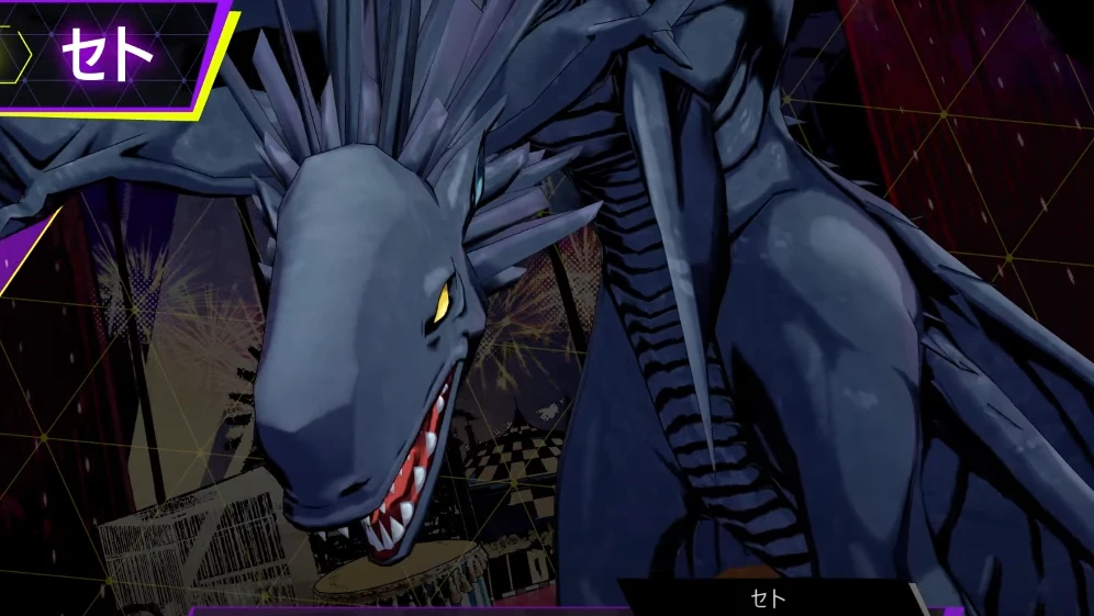 Демон Сет в ежедневном трейлере Soul Hackers 2